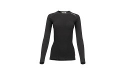Женская футболка с круглым вырезом Aclima WW, чёрная, XS - 123