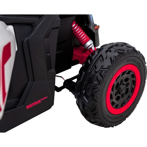 Elektromobilis bagis Maverick Turbo RR, raudonas