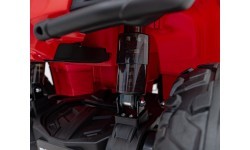 Elektrinis keturratis Can-Am Outlander ATV, raudonas