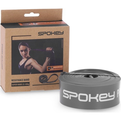 Treniruočių guma Spokey POWER II, kieta, pilka