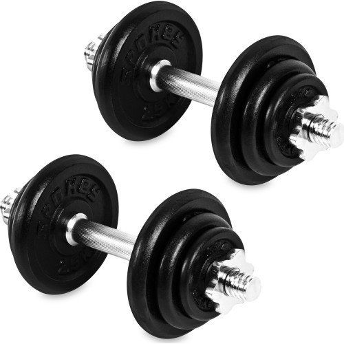 Dviejų hantelių rinkinys 21 kg Spokey EGIR
