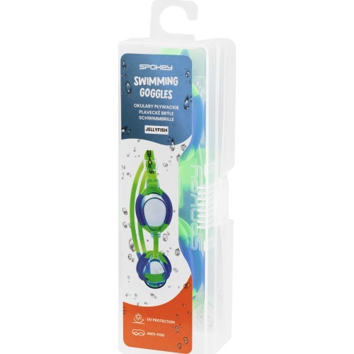 Children's swimming goggles green Spokey JELLYFISH