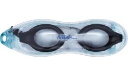 Juodi plaukimo akiniai NILS Aqua NQG130AF