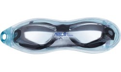 Juodi plaukimo akiniai NILS AQUA NQG160MAF