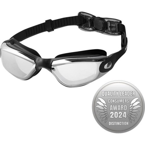 NQG160MAF BLACK SWIMMING GOGGLES NILS AQUA