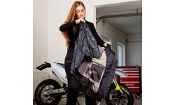 Women’s Motorcycle Jacket W-TEC Progair Lady - Black-Fluo