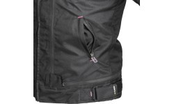 Moteriška motociklininkų striukė W-TEC Progair Lady - Juoda-fluo
