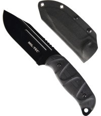 Juodas kovinis peilis G10 su Kydex® dėklu