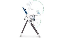 Feeding Chair Eco Toys Reindeer, Blue