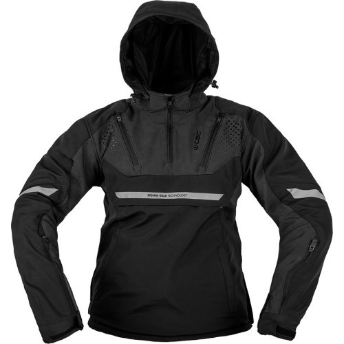 Vyriška softshell motociklininko striukė W-TEC Annorack - Juoda