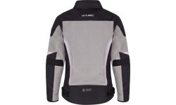 Women’s Summer Motorcycle Jacket W-TEC Mirelia - Black and grey