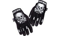 Мотоциклетные перчатки W-TEC Web Skull - Чёрный