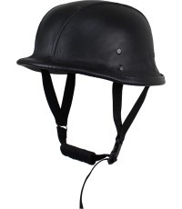 Retro Open-Face Motorcycle Helmet Sodager ADH-011 - Black