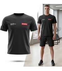 Marškinėliai inSPORTline Signature - Juoda