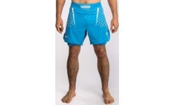 Venum x WOW FC Men’s Fight Shorts - Pacific Blue