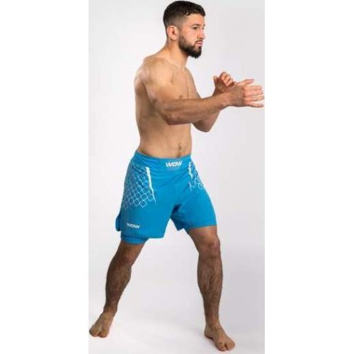 Venum x WOW FC Men’s Fight Shorts - Pacific Blue