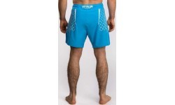 Venum x WOW FC vyriški kovinių sportų šortai, Pacific Blue