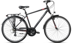 Велосипед Romet Wagant 1 2025 чёрно-красный