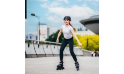 Riedučiai NH382 2in1 Enzo su Nils Extreme ledo ritulio ašmenimis - Smėlio