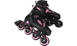 Роликовые коньки NH382 2in1 Enzo с хоккейным лезвием Nils Extreme - Бежевый