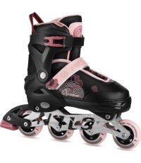 Riedučiai NILS Extreme Cosmo NA13808 rožiniai - NA13808 COSMO ROLLERS PINK NILS EXTREME