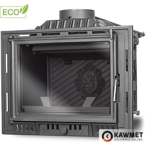Cast iron fireplace insert KAWMET W6 10.1 kW ECO