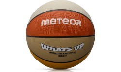 Баскетбольный мяч Meteor What's Up - Оранжевый/бежевый