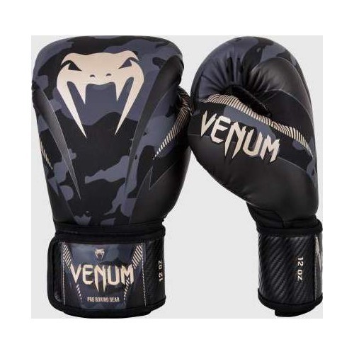 Боксёрские перчатки Venum Impact – Dark Camo/Sand