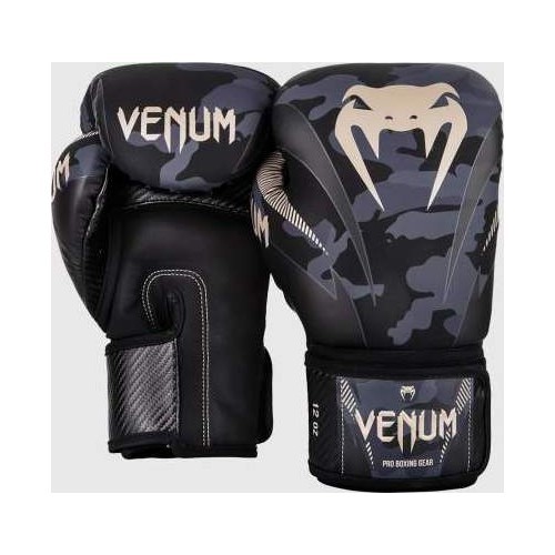 Боксёрские перчатки Venum Impact – Dark Camo/Sand