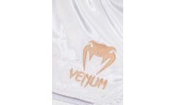 Muay Thai šortai Venum Classic – balti/auksiniai