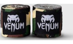 Handwraps Venum Kontact Boxing,  2.5 m - Forest Camo