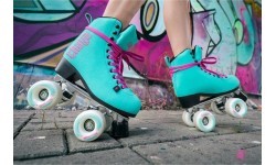 Chaya Melrose Turquoise roller skates