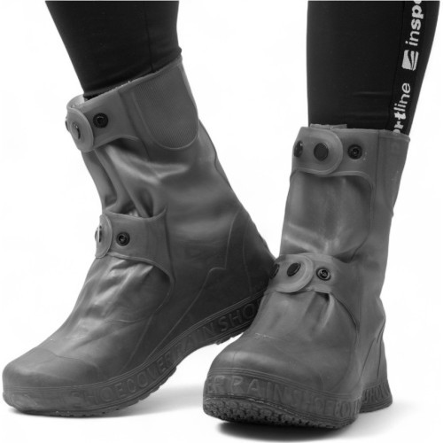 Waterproof Shoe Covers inSPORTline Nispo - šedá-transparentní