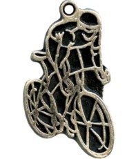 Medalis MTL822 Dviratis - 65 mm - Sidabrinė