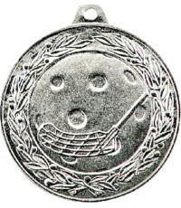 Medalis OT4 Grindų riedulys - 50 mm - Sidabrinė