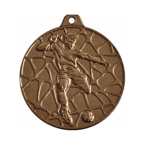 Medalis E11 Futbolas - 50 mm - Bronza