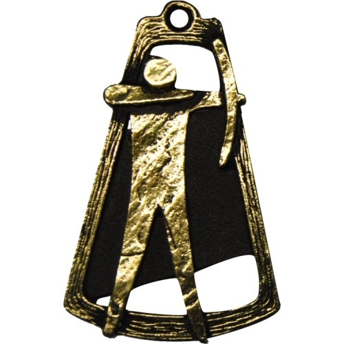 Medal MTL755 Archery - 90 mm - Gold