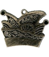 Medalis MTL811 Karnavalas - 45 mm - Sidabrinė