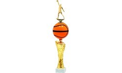 Taurė 9804 Krepšinis - 51cm - Oranžinė