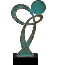 Statuette BEL710 - 24cm - Green