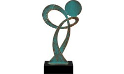 Statulėlė BEL710 - 24cm - Žalia