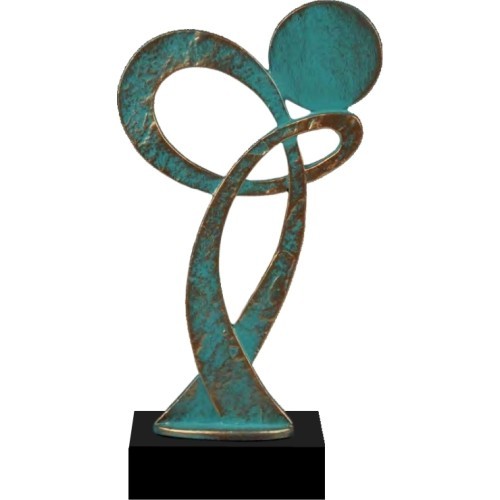 Statuette BEL710 - 26cm - Green