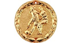 Medalis ZS5003 Futbolas - 50 mm - Auksinė