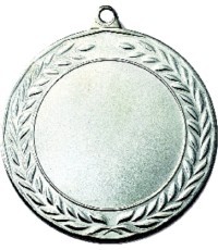 Medal ZB1609 - 70 mm - Silver