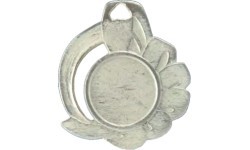 Медаль MTL123W - 55 mm - Серебристый