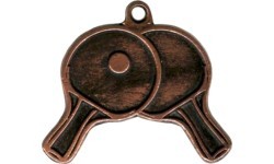 Medal MTL825 Table Tennis - 45 mm - Bronza