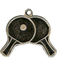 Medal MTL825 Table Tennis - 45 mm - Silver