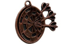 Medalis MTL823 Smiginis - 55 mm - Bronza
