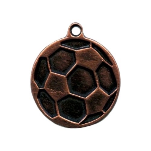 Medal MTL818 Football - 45 mm - Bronza