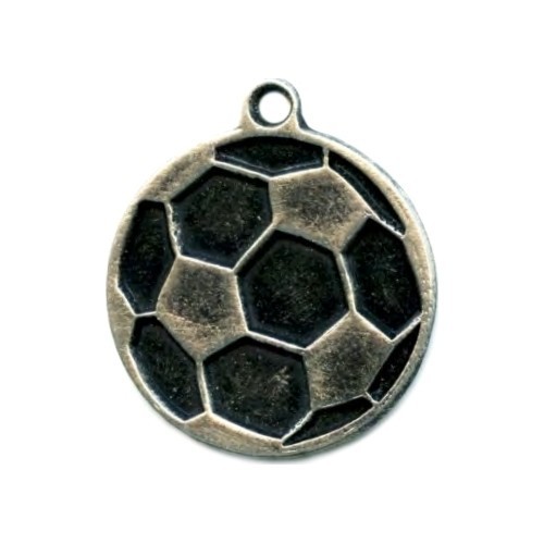 Medalis MTL818 Futbolas - 45 mm - Sidabrinė